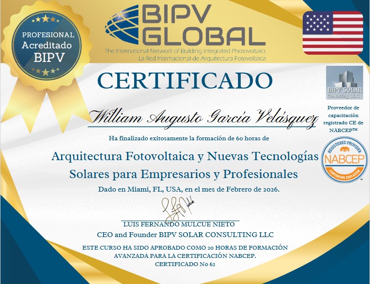 DIPLOMA WILLIAM AUGUSTO GARCIA